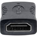 Miniatyrbild 3 av 4: Manhattan 353465 HDMI Adapter [1x HDMI hona - 1x HDMI hona] Svart guldpläterad kontakt