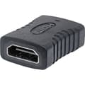 Miniatyrbild 4 av 4: Manhattan 353465 HDMI Adapter [1x HDMI hona - 1x HDMI hona] Svart guldpläterad kontakt