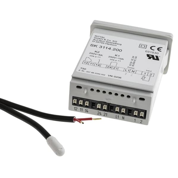 Rittal Värmetermostat för skåp SK 3114.200 100 V/AC, 230 V/AC, 24 V/DC, 60 V/DC 1 st