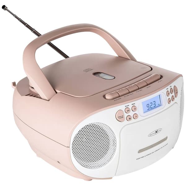 CD-radio Reflexion RCR2260PK FM Rosa, Vit