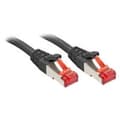 Miniatyrbild 3 av 4: LINDY 47782 RJ45 Nätverkkabel, Patchkabel CAT 6 S/FTP 7.50 m Svart med låsskydd 1 st
