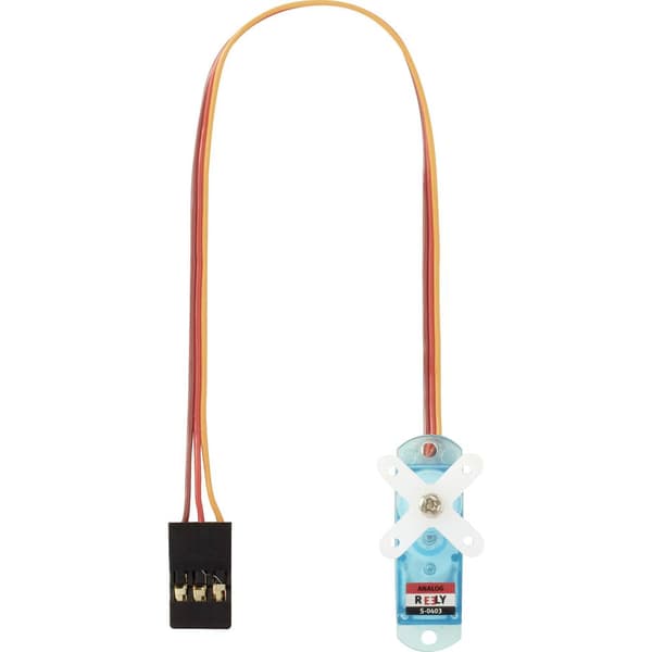 Reely Mikro-Servo S-0403 Analog-servo Transmissionsmaterial: Plast Instickssystem: JR