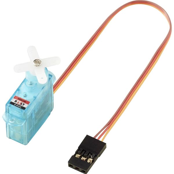 Reely Mikro-Servo S-0403 Analog-servo Transmissionsmaterial: Plast Instickssystem: JR