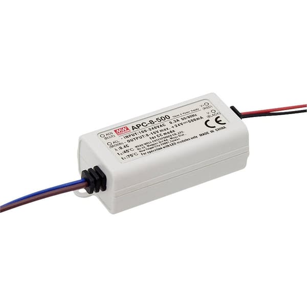 MW Mean Well APC-8-250 LED driver Konstantström 8 W inte dimbar ...