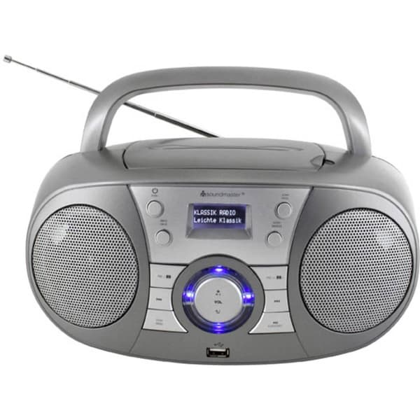 CD-radio soundmaster SCD1800TI DAB+, FM Grå