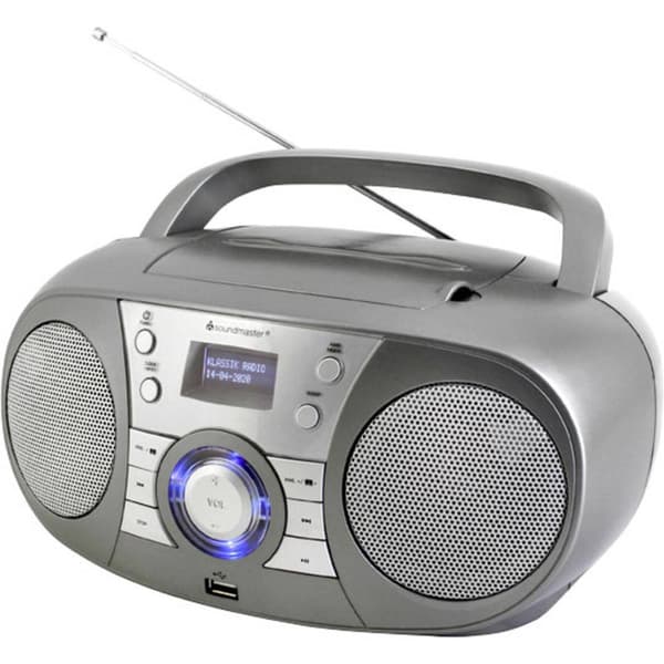 CD-radio soundmaster SCD1800TI DAB+, FM Grå
