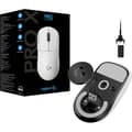 Miniatyrbild 2 av 2: Logitech PRO X SUPERLIGHT Gaming-mus Trådlös Optisk Vit 5 Knappar 16000 dpi Laddningsbara