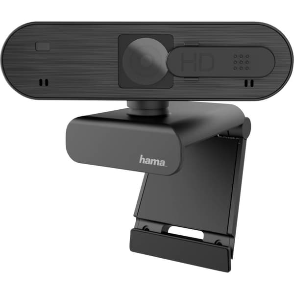 Hama C-600 Pro Full HD-Webkamera 1920 x 1080 Pixel klämfäste Svart