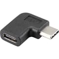 Miniatyrbild 1 av 3: Renkforce USB 3.1 (2:a gen.) Adapter [1x USB-C® hane - 1x USB-C® hona] Vinklad 90° åthöger