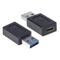 Miniatyrbild 5 av 5: Manhattan USB 3.1 (2:a gen.) Adapter [1x USB 3.2 Gen 1 A​ hane (USB 3.1) - 1x USB-C® hona]