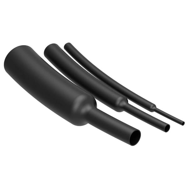 TE Connectivity 5069884015 Krympslang Svart 25.4 mm 12.7 mm Krympförhållande:2:1 60 m