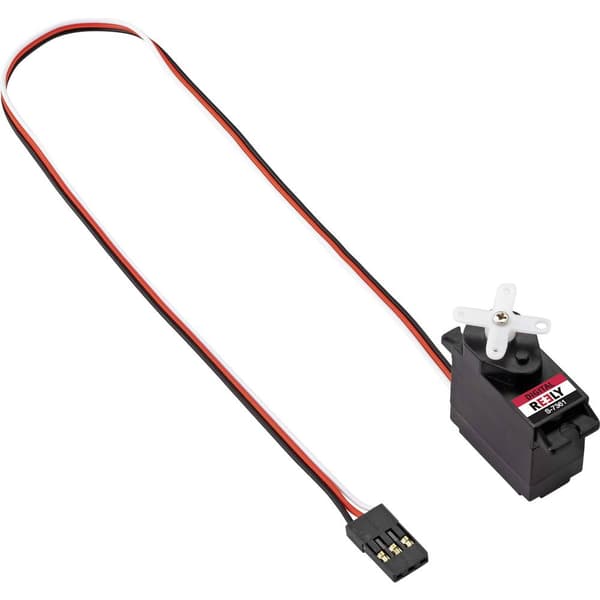 Reely Mikro-Servo Digital-servo Transmissionsmaterial: Plast Instickssystem: JR