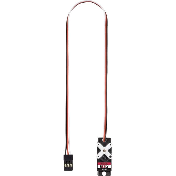 Reely Mikro-Servo Digital-servo Transmissionsmaterial: Plast Instickssystem: JR