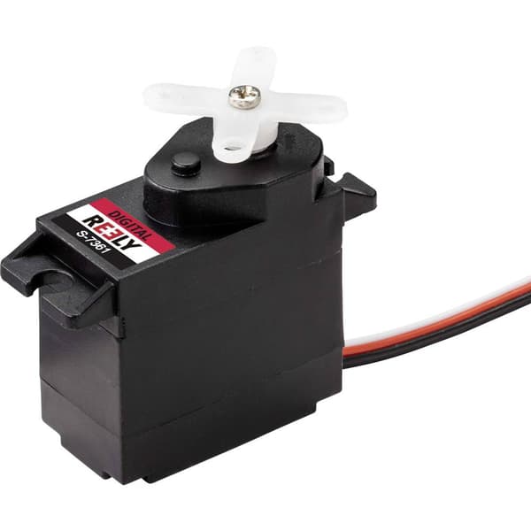 Reely Mikro-Servo Digital-servo Transmissionsmaterial: Plast Instickssystem: JR