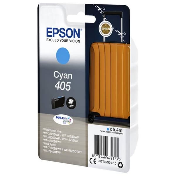 Epson Bläck T05G2, 405 Original Cyan C13T05G24010