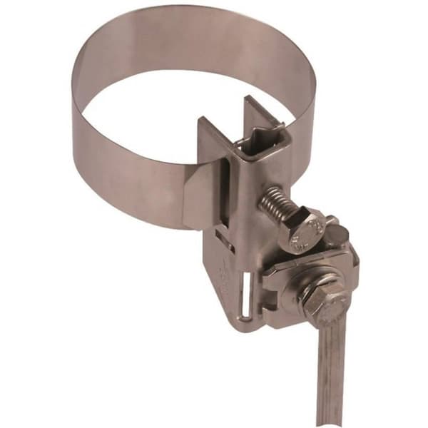 DEHN 540100 BRS 16.168 AK1X10 2X6.8 V2A Antenn-bandrörklämma 1 st