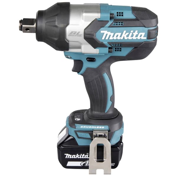 Makita DTW1001RTJ Slagskruvdragare batteri 1050 Nm 18 V Antal batterier som ingår 2 5 Ah inkl. 2x batterier, inkl. ladd