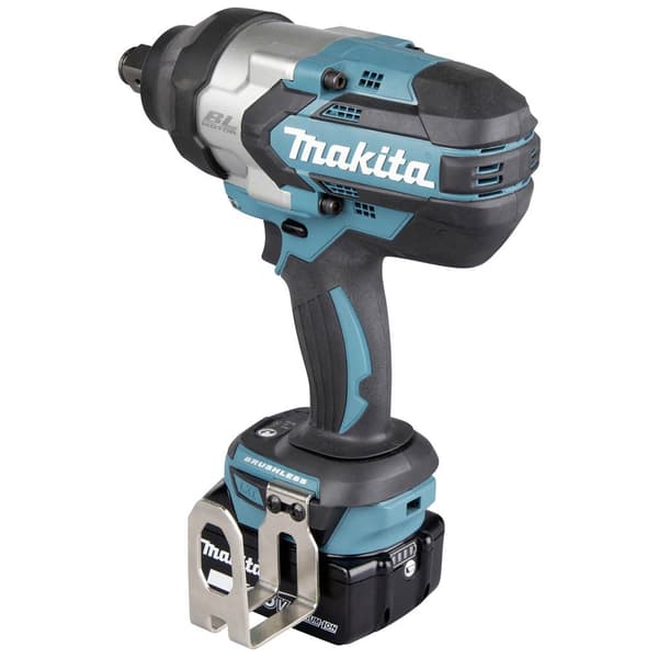 Makita DTW1001RTJ Slagskruvdragare batteri 1050 Nm 18 V Antal batterier som ingår 2 5 Ah inkl. 2x batterier, inkl. ladd