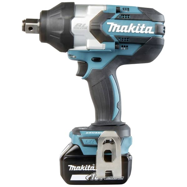 Makita DTW1001RTJ Slagskruvdragare batteri 1050 Nm 18 V Antal batterier som ingår 2 5 Ah inkl. 2x batterier, inkl. ladd