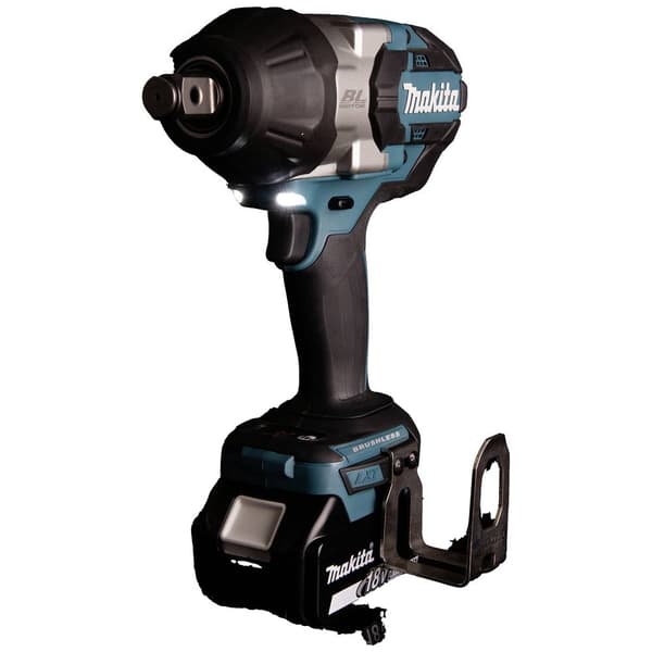 Makita DTW1001RTJ Slagskruvdragare batteri 1050 Nm 18 V Antal batterier som ingår 2 5 Ah inkl. 2x batterier, inkl. ladd