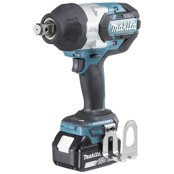 Makita DTW1001RTJ Slagskruvdragare batteri 1050 Nm 18 V Antal batterier som ingår 2 5 Ah inkl. 2x batterier, inkl. ladd