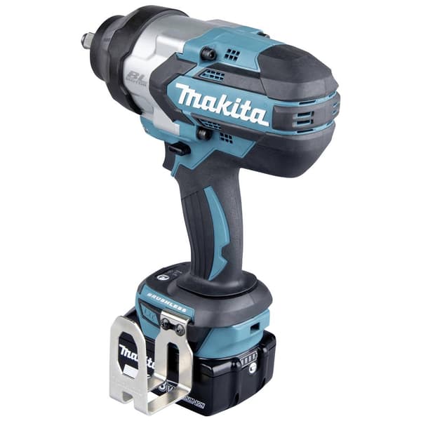 Makita DTW1002RTJ Slagskruvdragare batteri 1000 Nm 18 V Antal batterier som ingår 2 5 Ah
