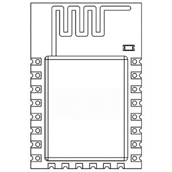 Joy-it ESP8266-12F Modul för lödmontering Framkallnings-kretskort 1 st