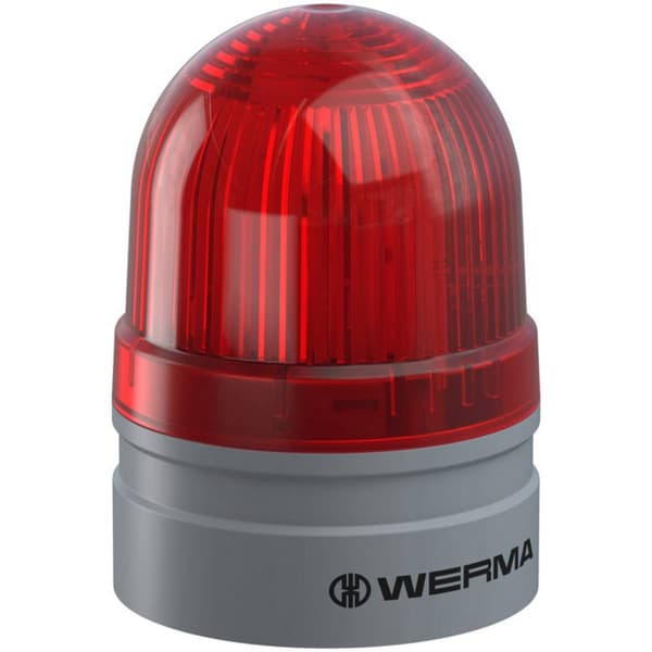 Werma Signaltechnik Signallampa Mini TwinLIGHT 24VAC/DC RD 260.110.75 Röd 24 V/DC
