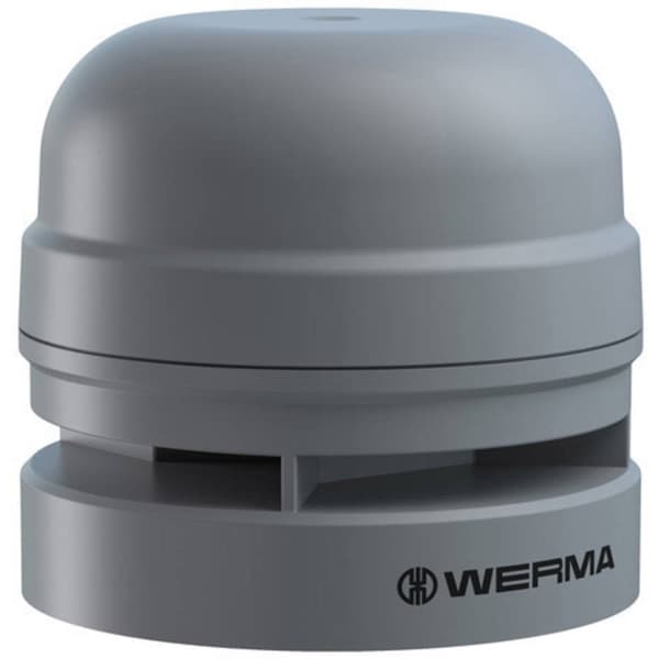 Werma Signaltechnik Signalsiren 161.700.60 Midi Sounder 115-230VAC GY Kontinuerlig ton, Pulston 115 V/AC, 230 V/AC 110
