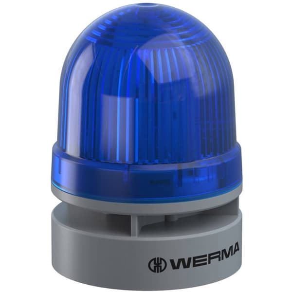 Werma Signaltechnik Signallampa Midi TriColour 12/24VAC/DC RD/YE/GN 261.430.70 Röd, Gul, Grön 12 V/DC