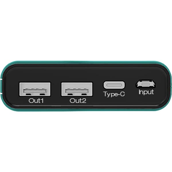 RealPower PB-15000C Powerbank 15000 mAh Li-Ion Grön
