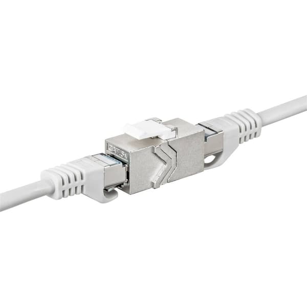 Renkforce RJ45 Nätverk Adapter CAT 6A [1x RJ45 hona - 1x RJ45 hona]
