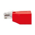 Miniatyrbild 3 av 4: Schwaiger RJ45 Nätverk Adapter CAT 6 [1x RJ45 hona - 1x RJ45 hane] Röd