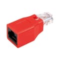 Miniatyrbild 2 av 4: Schwaiger RJ45 Nätverk Adapter CAT 6 [1x RJ45 hona - 1x RJ45 hane] Röd