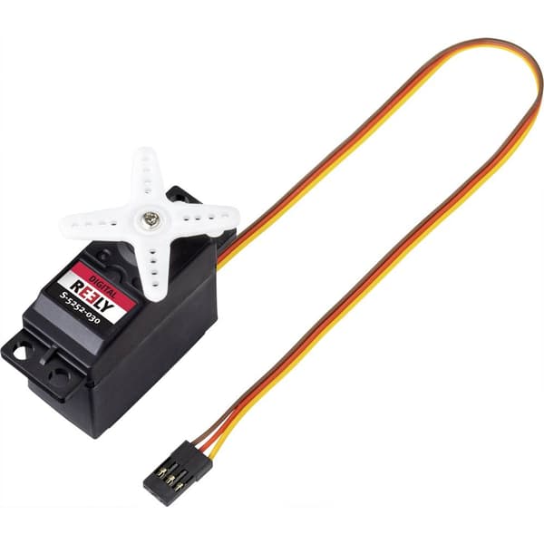 Reely Standard-Servo S-5252-030 Digital-servo Transmissionsmaterial: Plast Instickssystem: JR