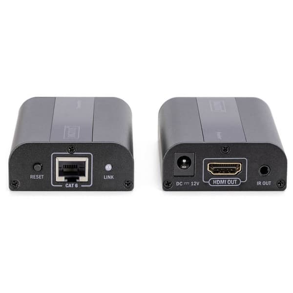 Digitus DS-55204 HDMI, Infraröd Förlängning via nätverkskabel RJ45 60 m