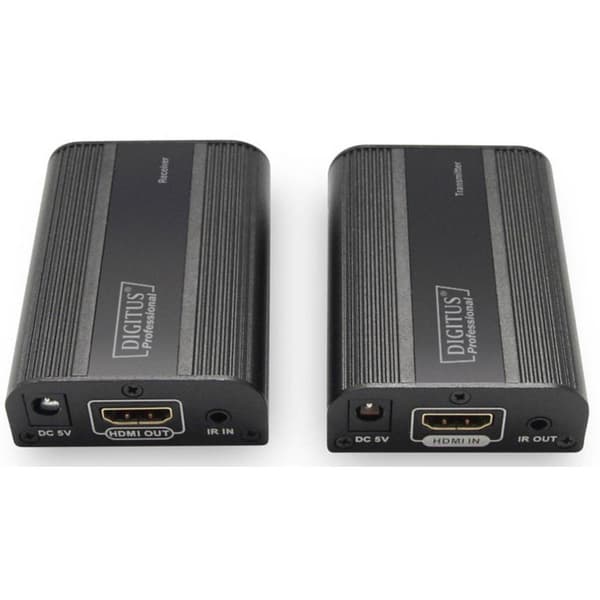 Digitus DS-55204 HDMI, Infraröd Förlängning via nätverkskabel RJ45 60 m