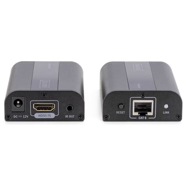 Digitus DS-55204 HDMI, Infraröd Förlängning via nätverkskabel RJ45 60 m