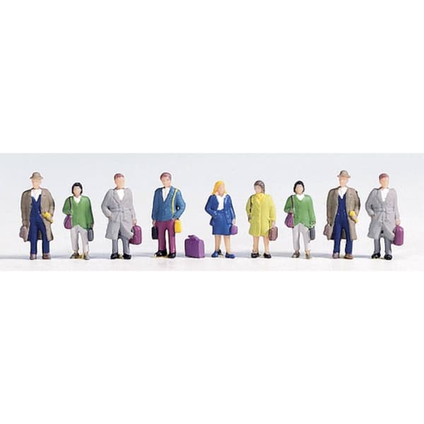TT figurer ”Resenärer” TT NOCH (45220) Epok:III Multifärg