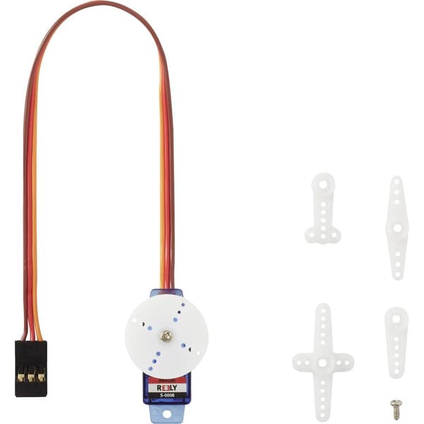 Reely Mini-Servo Analog-servo Transmissionsmaterial: Plast Instickssystem: JR