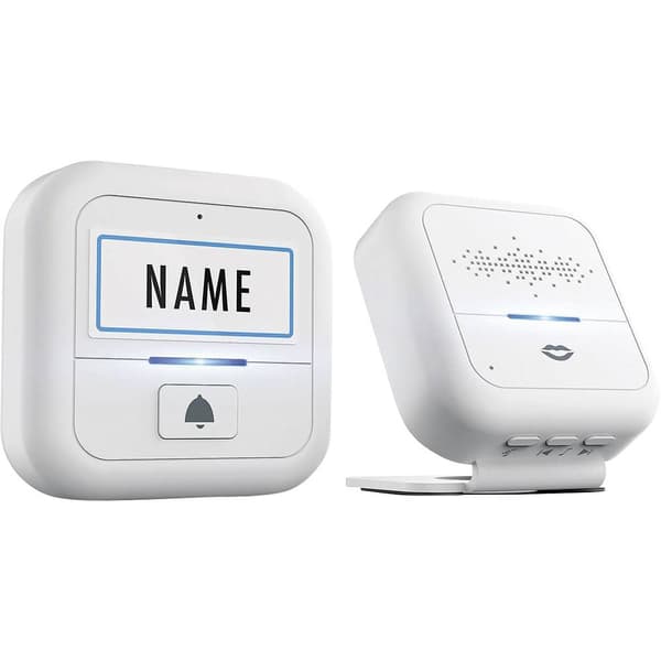 m-e modern-electronics ADF 210 Porttelefon Trådlös Komplett-set 1 Familjshus