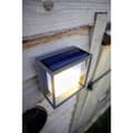 Miniatyrbild 3 av 4: Lutec Curtis 6934601118 Solcells-utomhusväggbelysning med rörelsedetektor LED LED fast installerad 3 W Antracit