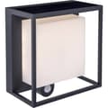 Miniatyrbild 1 av 4: Lutec Curtis 6934601118 Solcells-utomhusväggbelysning med rörelsedetektor LED LED fast installerad 3 W Antracit