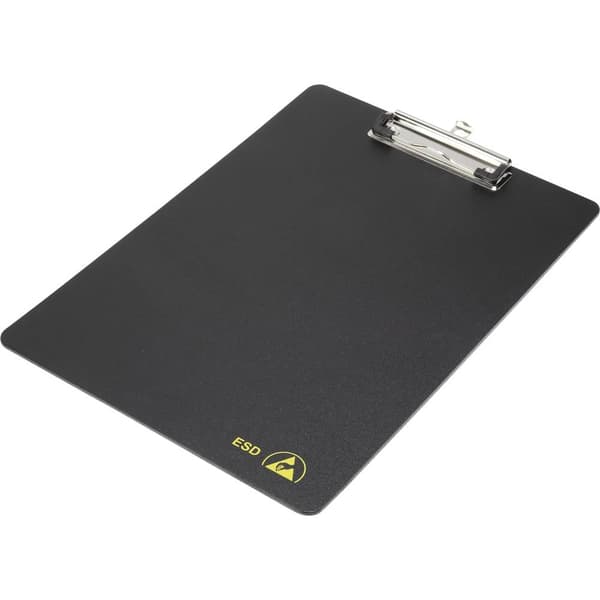 ESD-skrivplatta 1 st Svart (L x B) 235 mm x 155 mm A5-235155