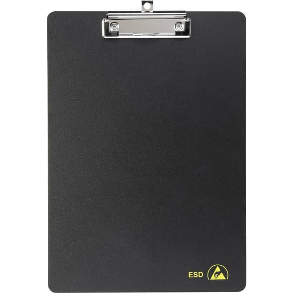 ESD-skrivplatta 1 st Svart (L x B) 235 mm x 155 mm A5-235155