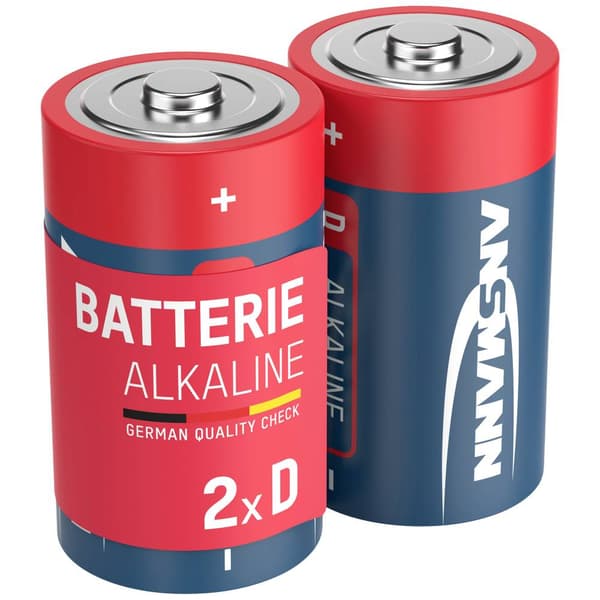 Batteri D (R20) Ansmann LR20 Red-Line Alkaliskt 1.5 V 2 st