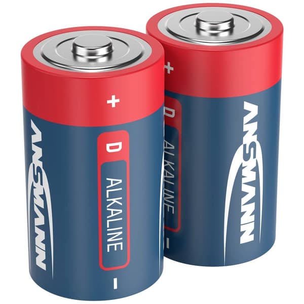 Batteri D (R20) Ansmann LR20 Red-Line Alkaliskt 1.5 V 2 st