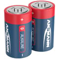 Miniatyrbild 4 av 5: Batteri D (R20) Ansmann LR20 Red-Line Alkaliskt 1.5 V 2 st