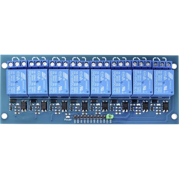 TRU COMPONENTS TC-9072496 Relämodul Relä-kretskort Passar till: Arduino 1 st