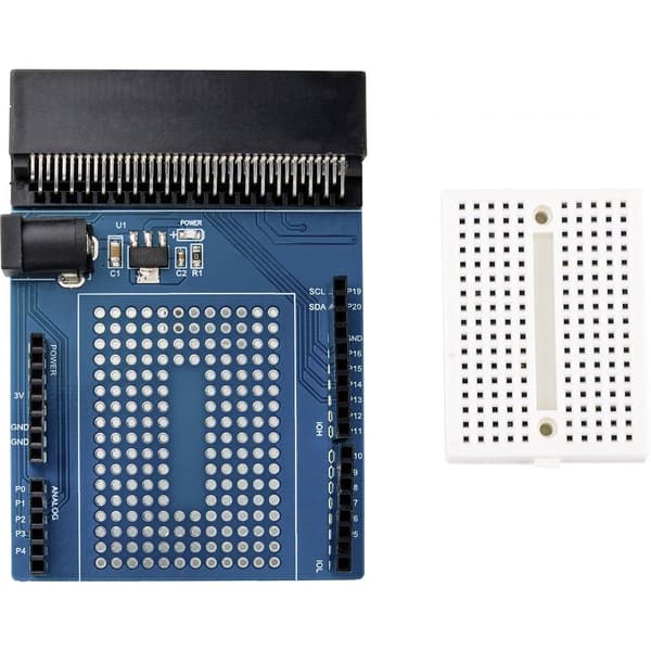 TRU COMPONENTS TC-9072544 Protoshield Experimentbord Passar till: BBC micro:bit 1 st